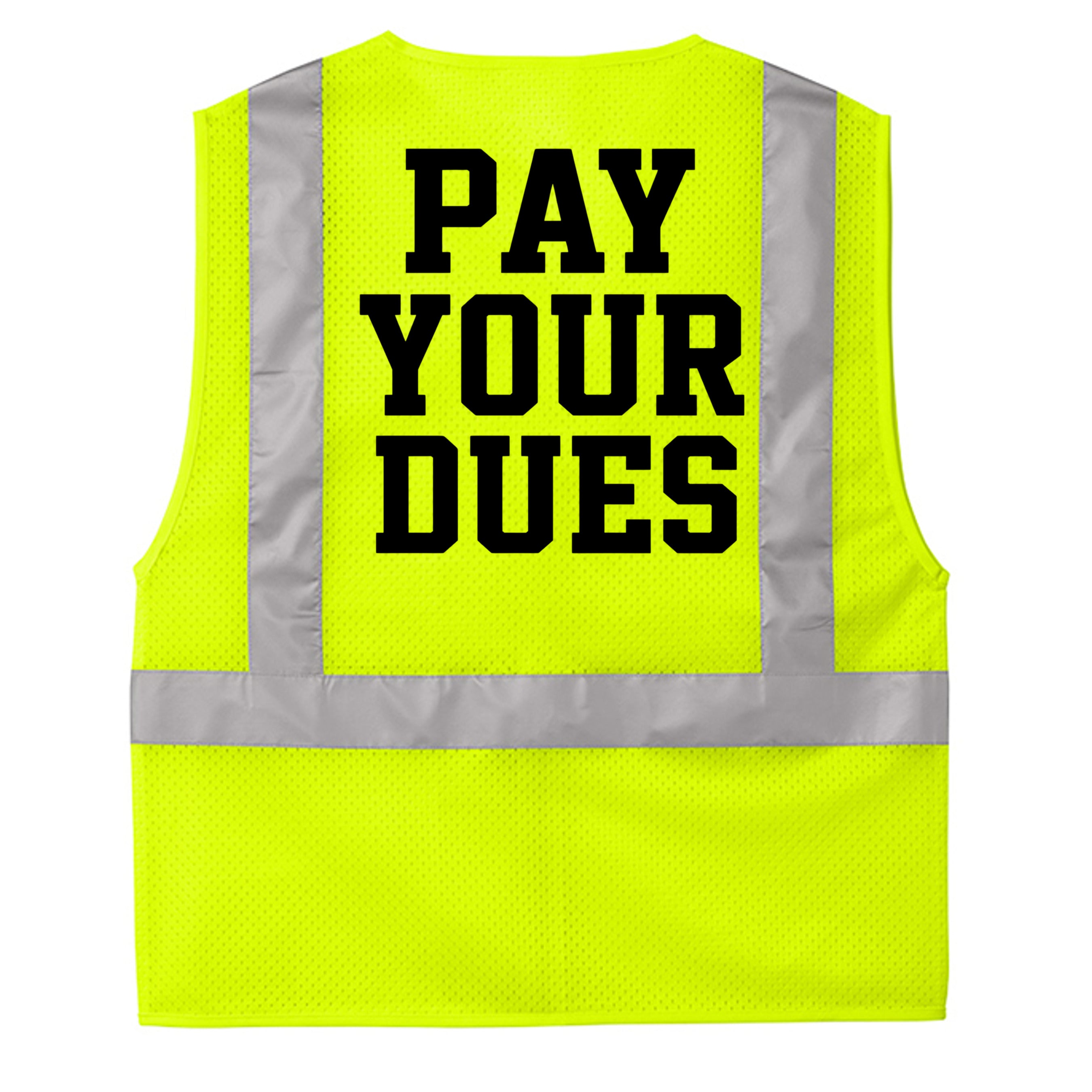 Safety Yellow - CSV102 - BACK