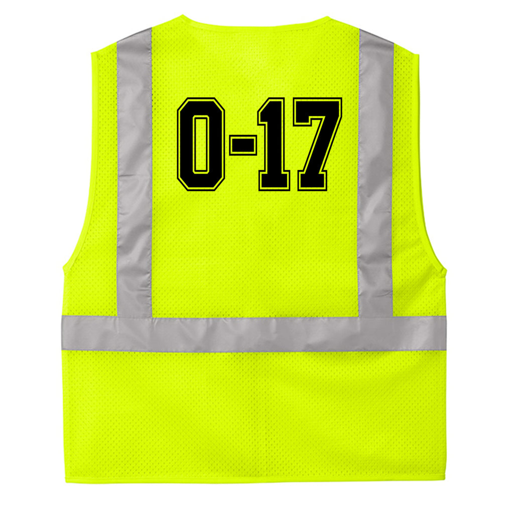 Safety Yellow - CSV102 - BACK