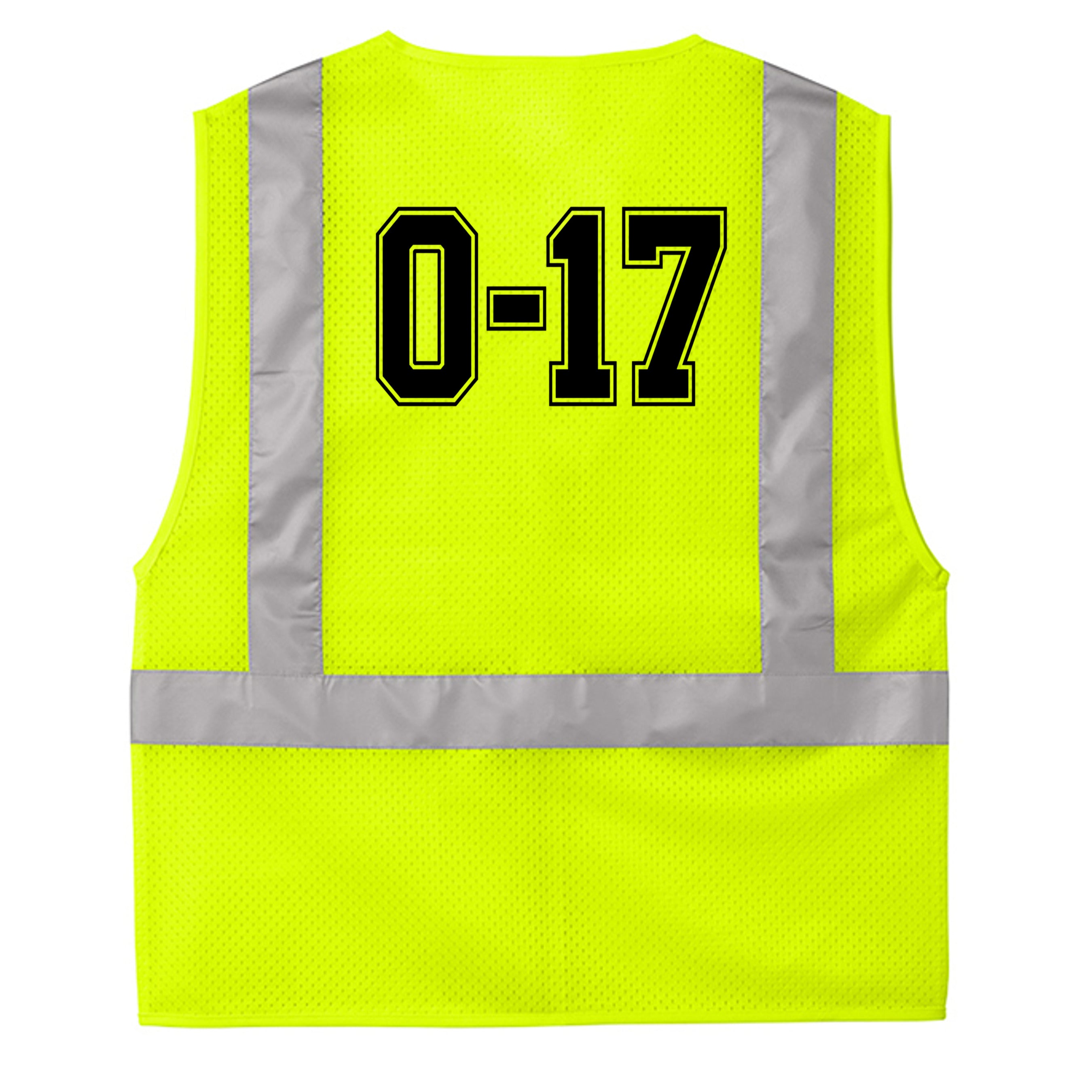 Safety Yellow - CSV102 - BACK